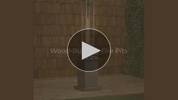 Amazon.com : Fire Sense 62237 Fire Pit Tokia Steel Wood